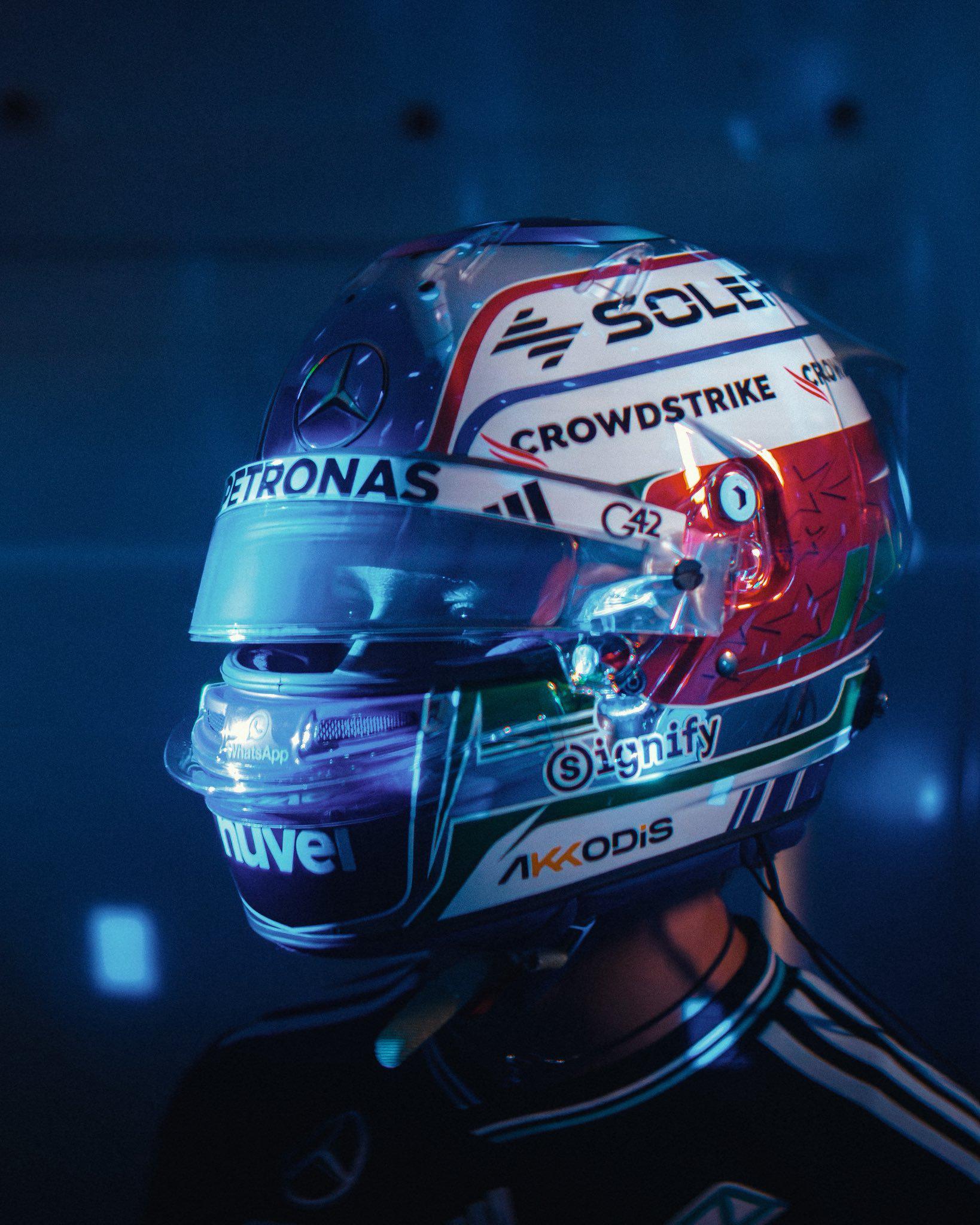 梅赛德斯鏖战红牛二队，拉塞尔关键制胜