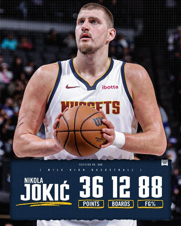 立陶宛男篮横扫国王，约基奇统治全场